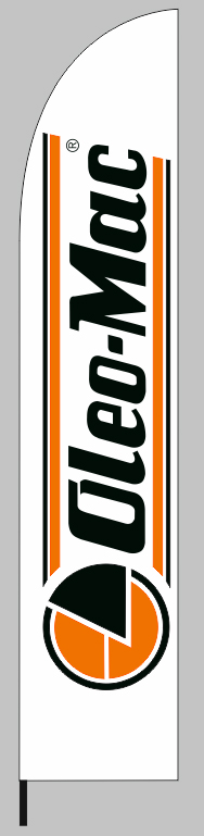Διαφημιστικές σημαίες φτερό 70x340cm για την επιχείρηση MOTOAGRINO ΠΙΣΤΙΟΛΑΣ 